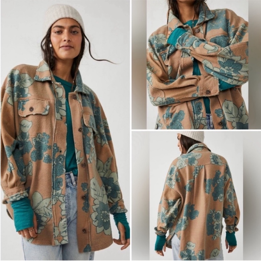 Ruby Button Down Oversized Jacket